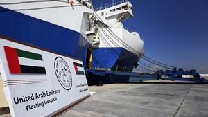 UAE Floating Hospital Presents Eid Al-Adha For Patients From Gaza