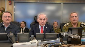 以色列总理内塔尼亚胡·图丁·马克龙(Netanyahu Tuding Macron)在哈马斯站在一起的尴尬暗示的反驳