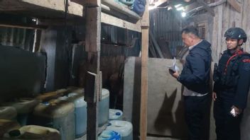 Polda Sumut Sita 1,8 Ton BBM Bersubsidi di Deli Serdang