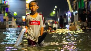 DKI Provincial Government Builds Embankments On The Jakarta Coast To Prevent Rob Floods
