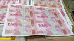 Sindikat Uang Palsu yang Melibatkan Pegawai Garuda Perusahaan BUMN Sudah Mencetak Ribuan Lembar Pecahan Rp100 Ribu